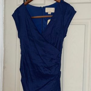 Blue dress